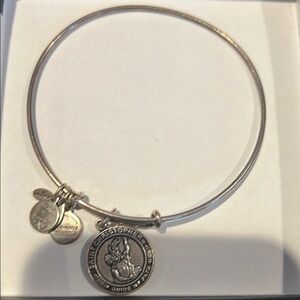 Alex and Ani Silver Charm Bangle Bracelet